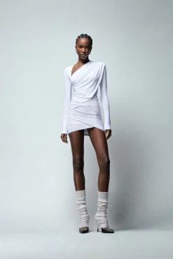 GATHERED DRESS