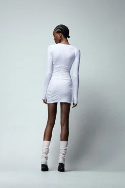 GATHERED DRESS