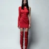 MINI TIE DRESS JETT