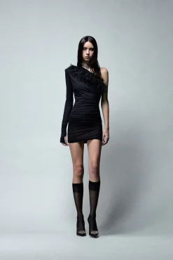PLUME DRESS JETT