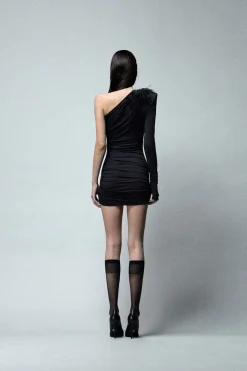 PLUME DRESS JETT
