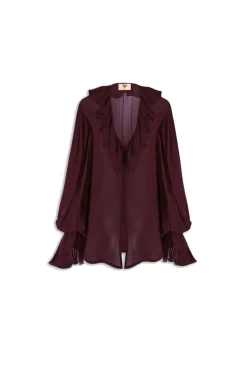 RUFFLE BLOUSE BIBA