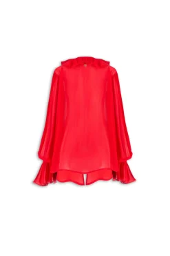 RUFFLE BLOUSE BIBA