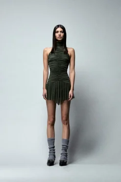 RUFFLE DRESS JENNA