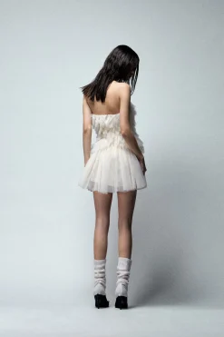 TULL DRESS JADE